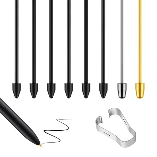 ZORBES® 8PCS Replacement Metal & Felt Tips/Nibs for Samsung Galaxy Tab S10+/S10 Ultra/S9/S9FE+/S9 Ultra/S8/S8+/S8 Ultra/S7/S7 FE/S6/S6 Lite/S22/S23/S24 Ultra S Pen, Nibs+Clip ZORBES® 8PCS Replacement Metal & Felt Tips/Nibs for Samsung Galaxy Tab S10+/S10 Ultra/S9/S9FE+/S9 Ultra/S8/S8+/S8 Ultra/S7/S7 FE/S6/S6 Lite/S22/S23/S24 Ultra S Pen, Nibs+Clip